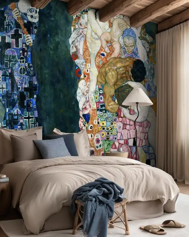 Premium Śmierć i Życie - Gustav Klimt