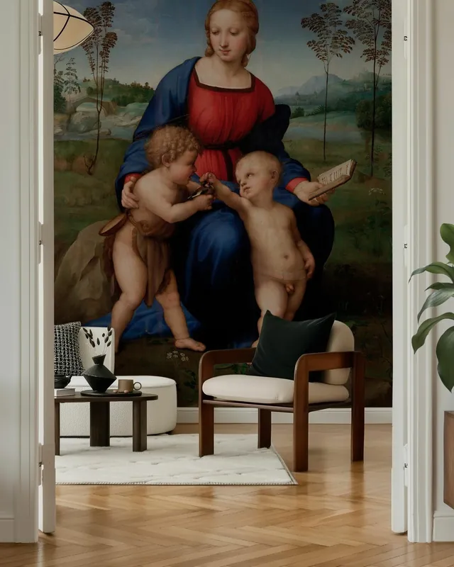 Madonna of the Goldfinch - Raphael Popularny