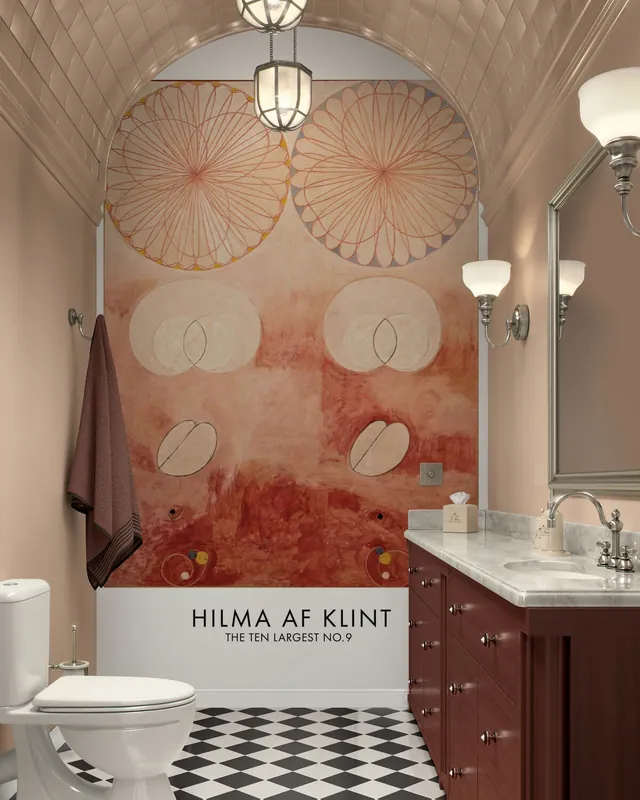 Do wyczerpania zapasów Ten Largest No 9 Poster - Hilma af Klint