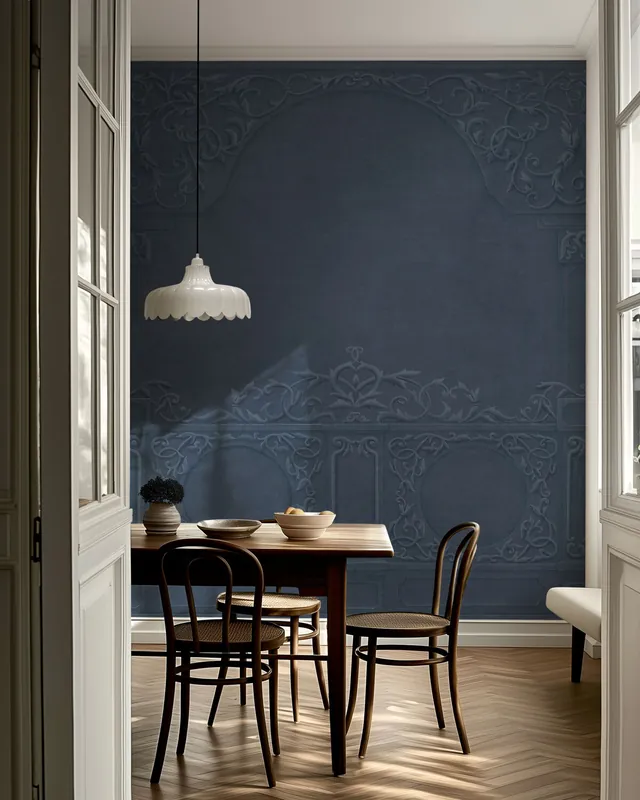 Ograniczona ilość Dekoracja sztukateryjna Florence - Denim