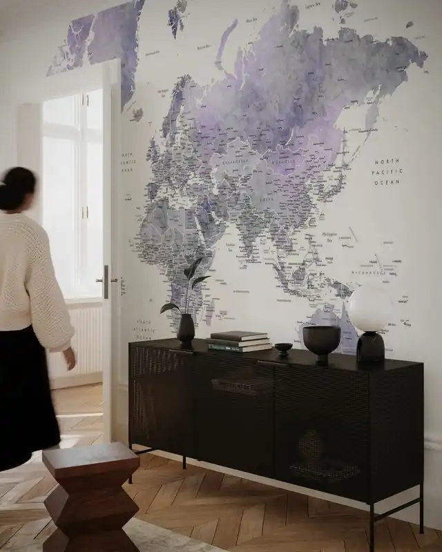 Bestseller Mapa świata z miastami