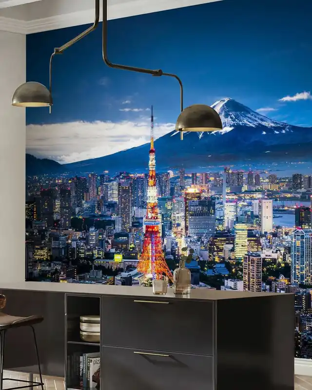 Dodaj do koszyka Góra Fudżi i panorama Tokio