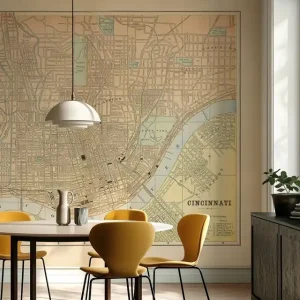 Zamów dziś Mapa Cincinnati