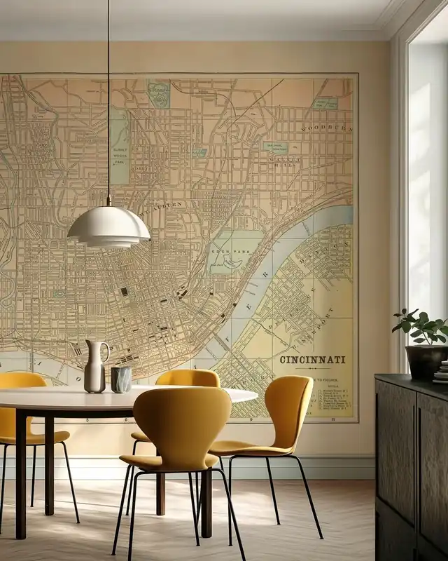 Zamów dziś Mapa Cincinnati