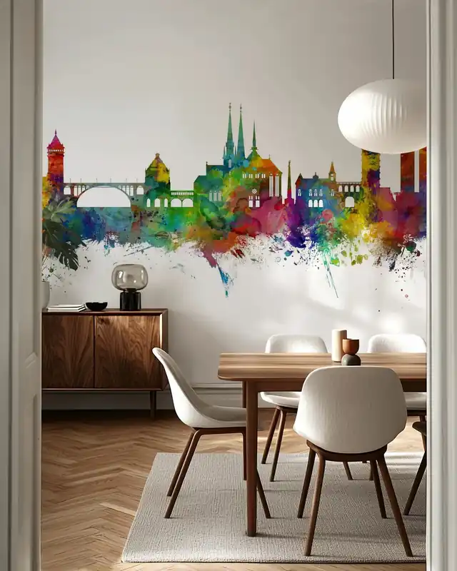 Panorama miasta Luksemburg Taniej