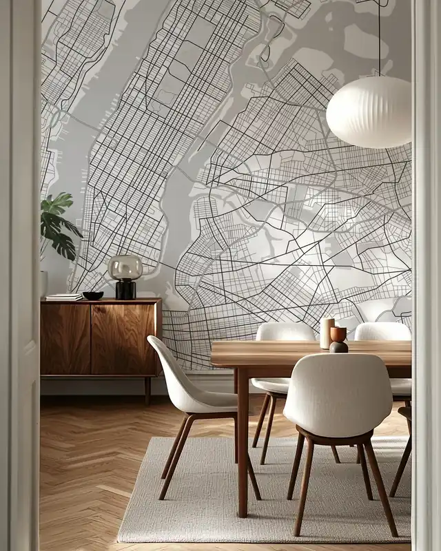 Dostępne od ręki Mapa Nowego Jorku C/B