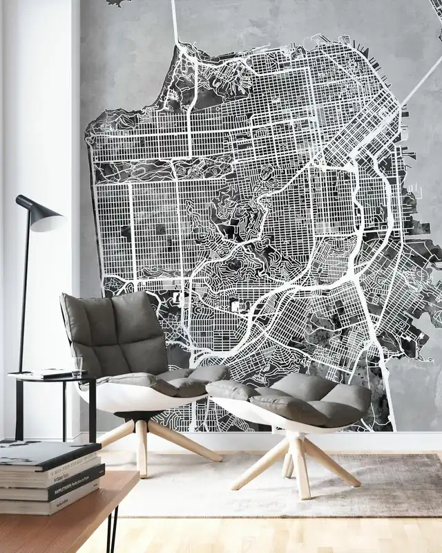 Mapa ulic San Francisco C/B Ostatnia szansa