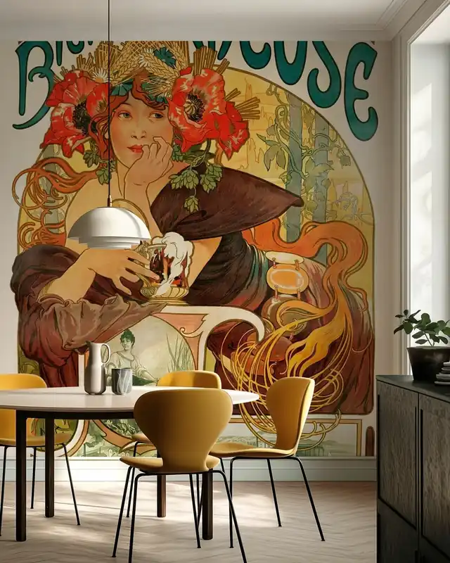 Alphonse Mucha - Bieres de La Meuse Tani