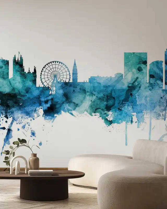 Manchester England Skyline Taniej