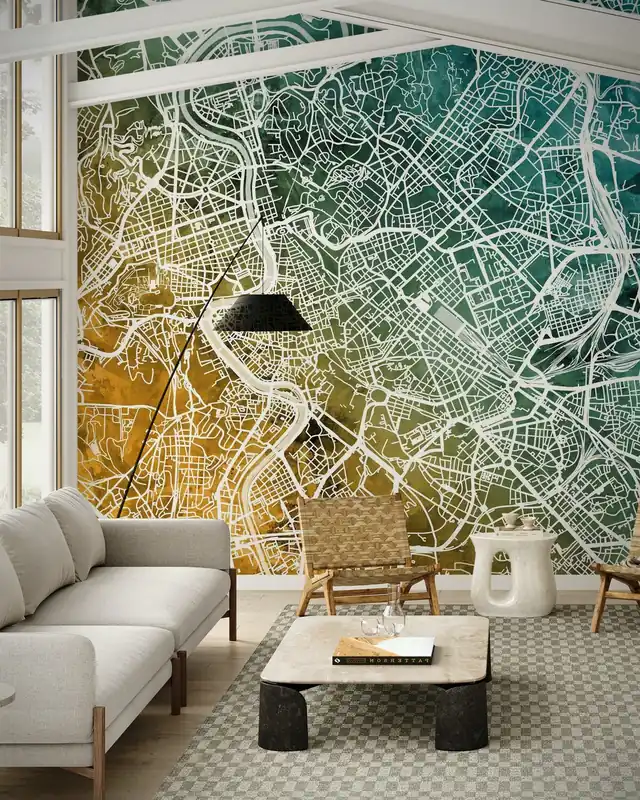 Mapa miasta Rzym, Włochy Oferta limitowana