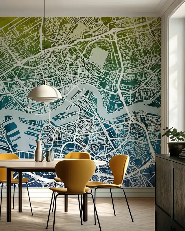 Mapa miasta Rotterdam w Holandii Cena promocyjna