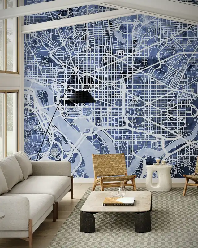 Hit sprzedaży Mapa ulic Washington DC