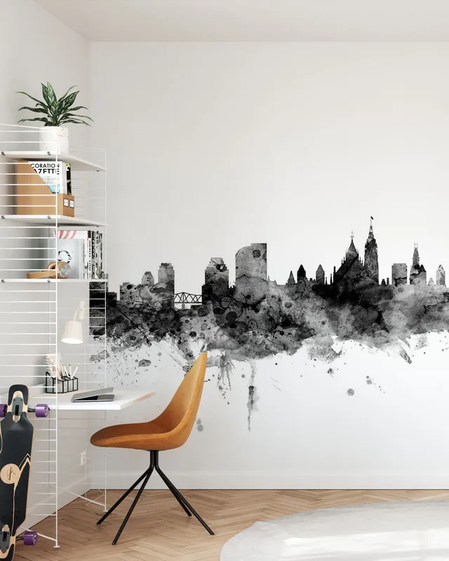 Ekspresowa dostawa Ottawa Skyline Czarny