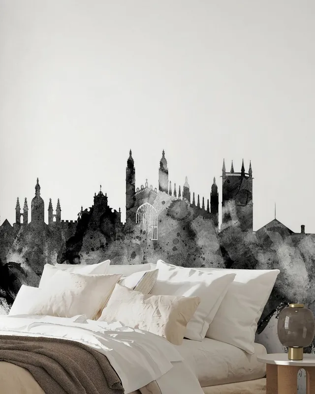 Cambridge UK Skyline Czarny Zamów teraz