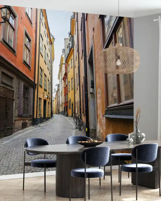 Ulica w Gamla Stan w Sztokholmie Ostatnia szansa