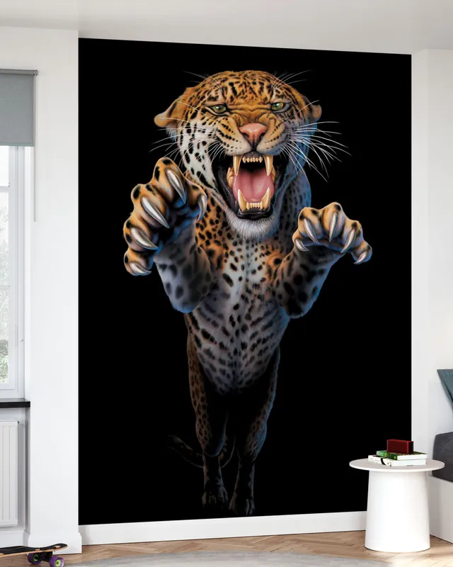 Darmowy zwrot Skaczący leopard