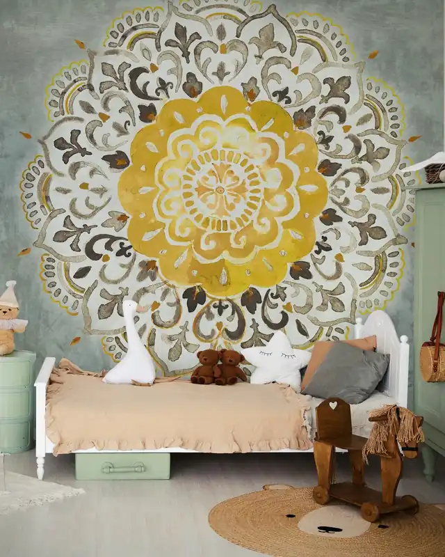 Oferta czasowa Mandala Rozkosz - Żółty Szary