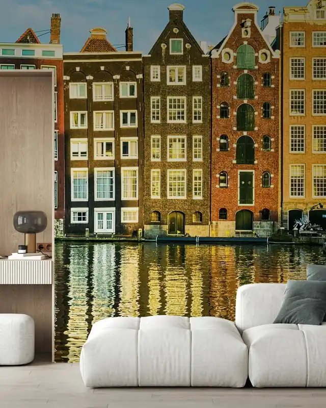 Sprawdź teraz Tradycyjne domy Amsterdamu, Holandia
