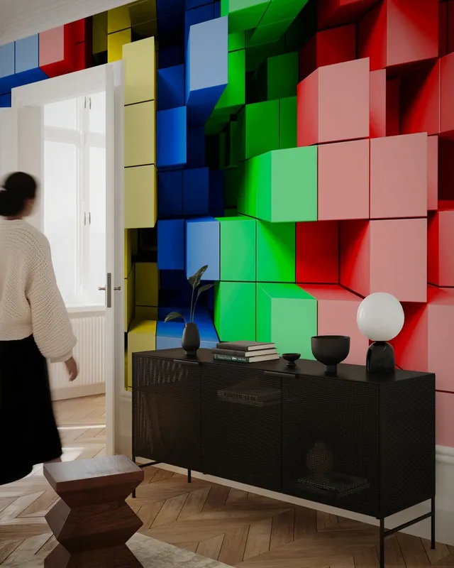 Taniej Głęboki Kolor Tetris