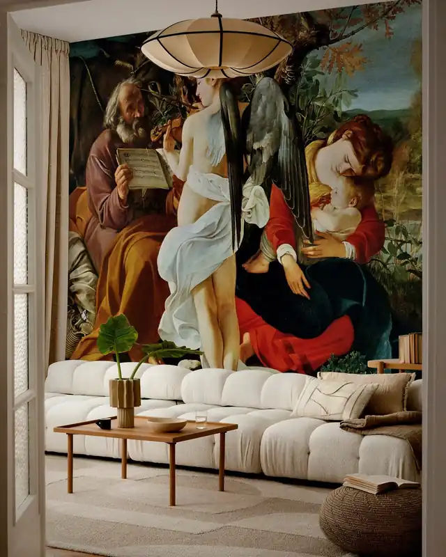 Odpoczynek w czasie ucieczki do Egiptu - Michelangelo Merisi da Caravaggio Kup teraz