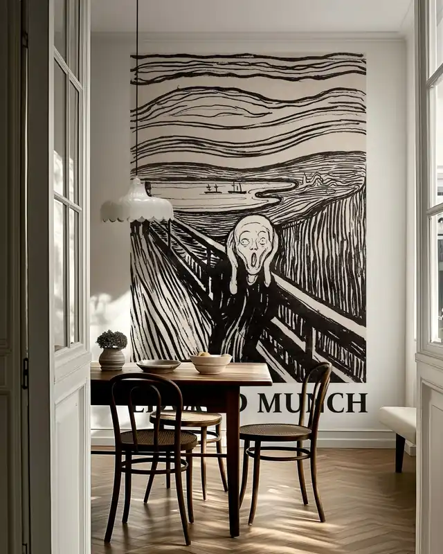 Kup teraz The Scream - Monochrome Version - Edvard Munch