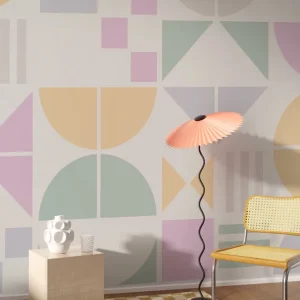 Bauhaus Geo - Pastel - Large Hit sprzedaży