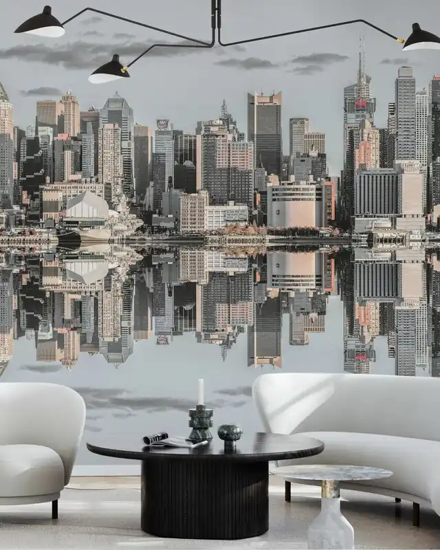Panoramiczny widok na panoramę Lower Manhattan, Nowy Jork Ostatnie sztuki