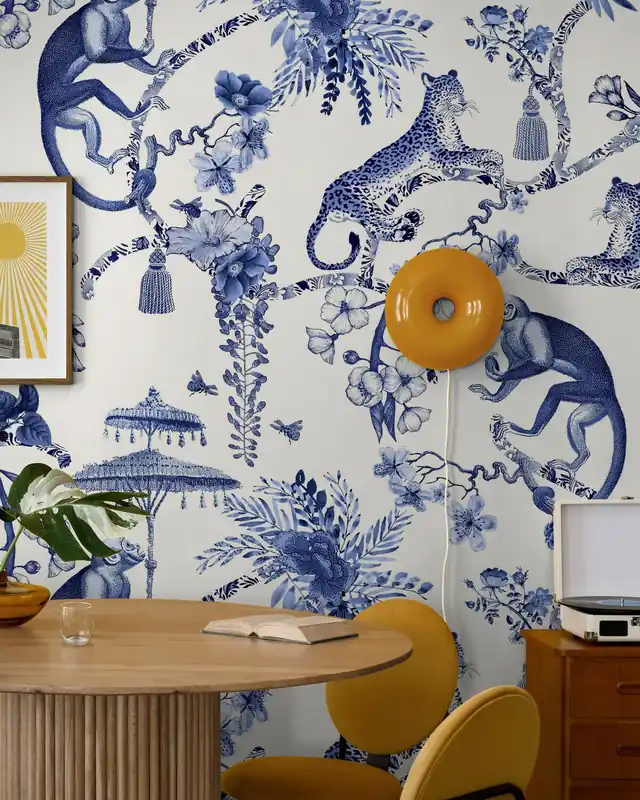Oferta czasowa Niebieski Fantazyjny Ogród Chinoiserie